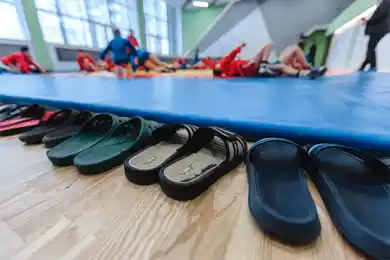 Минимум контактов: сборная Казахстана по греко-римской борьбе начала сборы