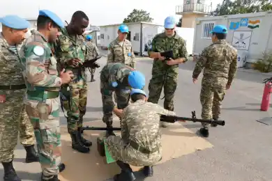 "Казахстанцы очень отважные": инспекторы ООН проверили казахстанских миротворцев в Ливане