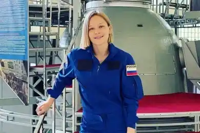 Юлия Пересильд полетела в космос