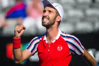 Кукушкин бился за каждый мяч и обыграл аргентинца Корио