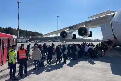 Ещё 53 казахстанца вернутся в Казахстан из Украины