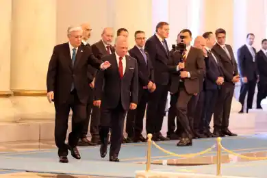 Король Иордании посетил Казахстан