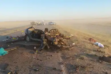 Под Кенкияком «ВАЗ 2113» разорвало в клочья после столкновения с «КамАЗом», 4 погибли на месте ДТП