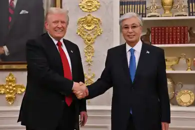 Дональд Трамп направил телеграмму Президенту Казахстана