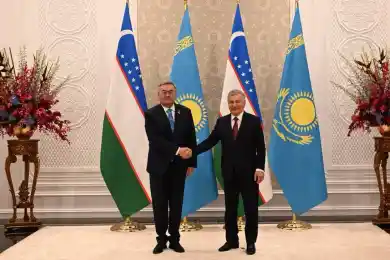 Президент Узбекистана принял Мухтара Тлеуберди