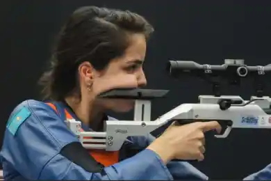 Стрелок Ирназарова завоевала второе "золото" для Казахстана на Азиатских играх