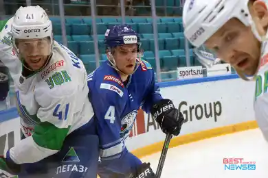 Как "Барыс" проиграл "СЮ" - самые яркие фото-эпизоды