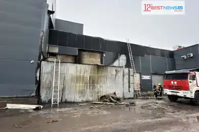 В Астане горел ТРЦ Сары-Арка, причина пока не названа