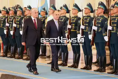 В Акорде прошла церемония встречи Президента Албании