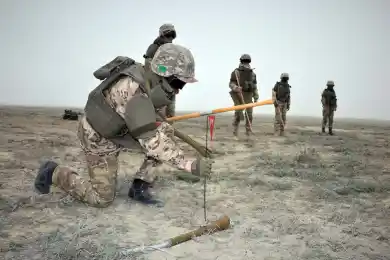 Саперы очищают полигоны от неразорвавшихся боеприпасов – Минобороны РК