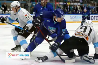 Барыс проиграл минскому Динамо