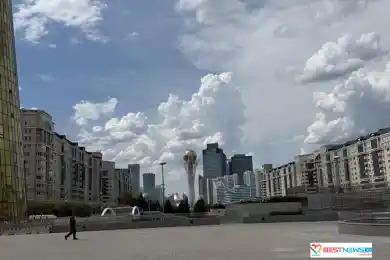 В Астане пройдет дождь с грозой