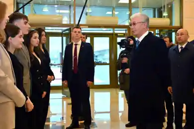 Президент Казахстана побеседовал со студентами МГИМО