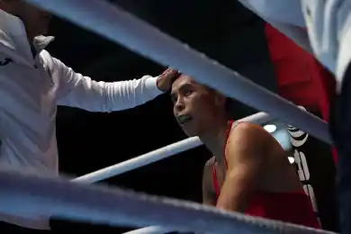 Бибосынову "пустили" кровь, но Сакен прошел дальше на ЧА