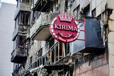 После пожара в кафе огонь перекинулся на жилой дом в Астане