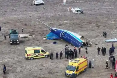  Опубликован список пассажиров и членов экипажа упавшего самолета в Актау