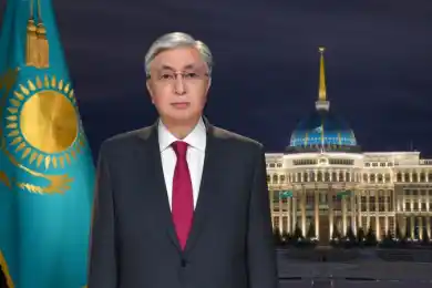 Поздравление Главы государства Касым-Жомарта Токаева с Новым 2021 годом