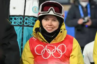 Юлия Галышева выступила во фристайл-могуле