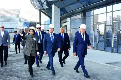 Аскар Мамин посетил Семей и посетил несколько объектов