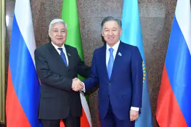 Нурлан Нигматулин принял Спикера Госсовета Татарстана