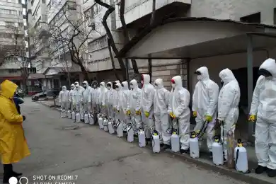 "5 часов": жителям Алматы советуют не выходить из домов сразу после дезинфекции