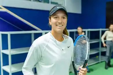 Звезда AusOpen Анна Данилина провела мастер-класс в Нур-Султане - фото