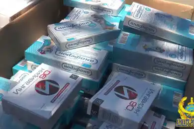 В МВД РК рассказали, что делают с изъятыми лекарствами