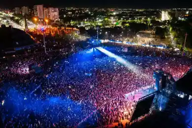 65 тысяч зрителей: как в Темиртау отпраздновали День металлурга