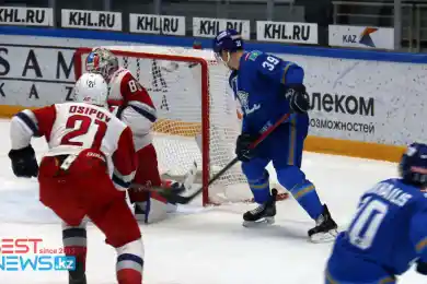 Барыс начнет в большинстве третий период в матче с Локомотивом