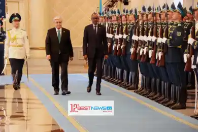 В Акорде начались переговоры Президента Казахстана и Президента Руанды