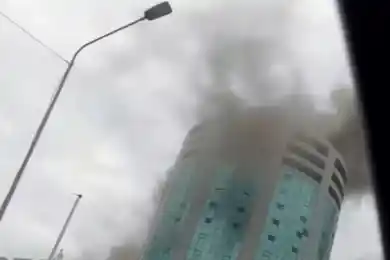 Жир в трубе привел к пожару в ресторане «Дипломат»