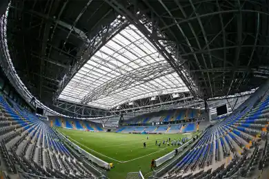 Прямая трансляция матча Казахстан - Азербайджан в Лиге наций