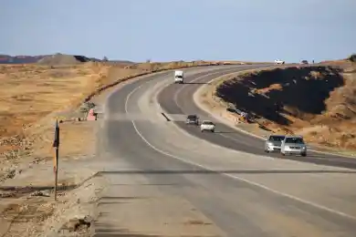 Аскар Мамин посетил объекты дорожного строительства