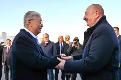 Президент Азербайджана прибыл в Астану