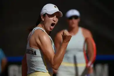 Казахстанка Данилина в парном разряде вышла во второй круг AusOpen