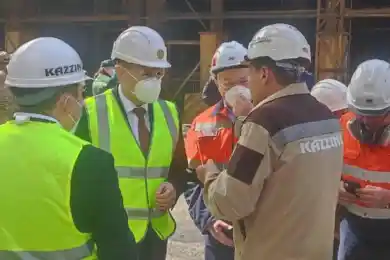 Пожар на территории ТОО «Казцинк» локализован, есть пострадавшие