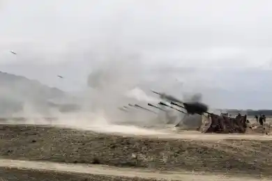 Казахстанские артиллеристы отмечают профессиональный праздник