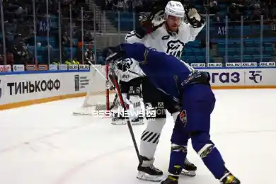 Фото с матча Барыс-Трактор