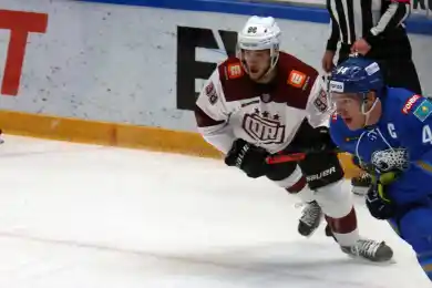 Лучшие фото-эпизоды сухой победы Барыса над рижским Динамо