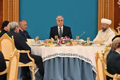 В Акорде был проведен ауызашар от имени Главы государства - фото