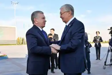 Президент Казахстана прибыл с госвизитом в Узбекистан
