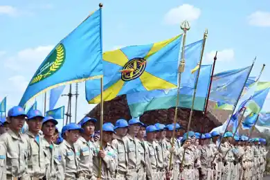 Президент Казахстана дал стал военно-патриотическому сбору для молодежи