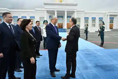 Токаев проводил Президента Албании в аэропорту