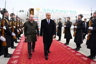 Президент Казахстана прибыл в Казань для участия в саммите БРИКС