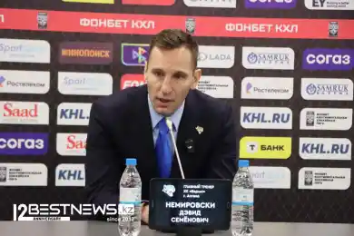 «Все голы мы сами себе привезли»: Немировски о безвольном поражении Барыса в игре с Амуром