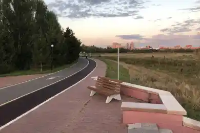 В столичном триатлон парке украли 66 фонарей