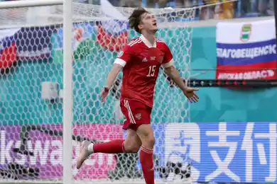 Сборная России минимально обыграла Финляндию на EURO2020