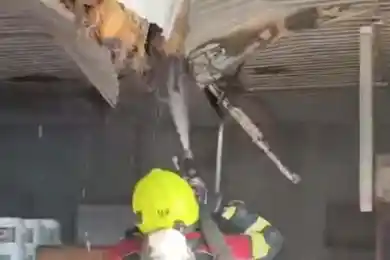 Пожар на складе в Алматы локализован