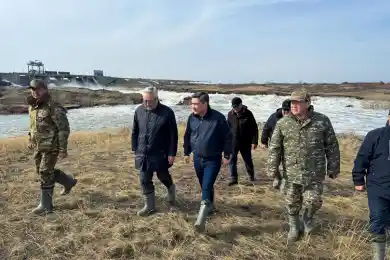 Уровень водохранилищ в Костанайской области близок к пределу