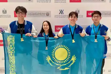 Ученики NIS завоевали три медали в ОАЭ